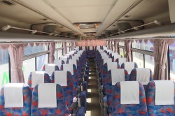 大型バス②　内装